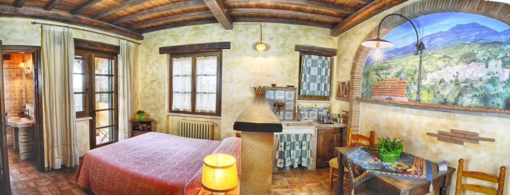 Bed and Breakfast La Vecchia Quercia Selci  Экстерьер фото